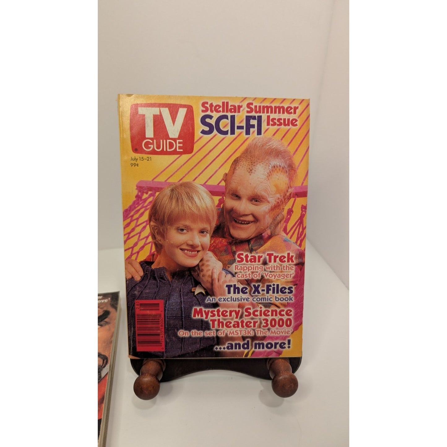 Vintage 1995 Star Trek TV Guide Lot of 5