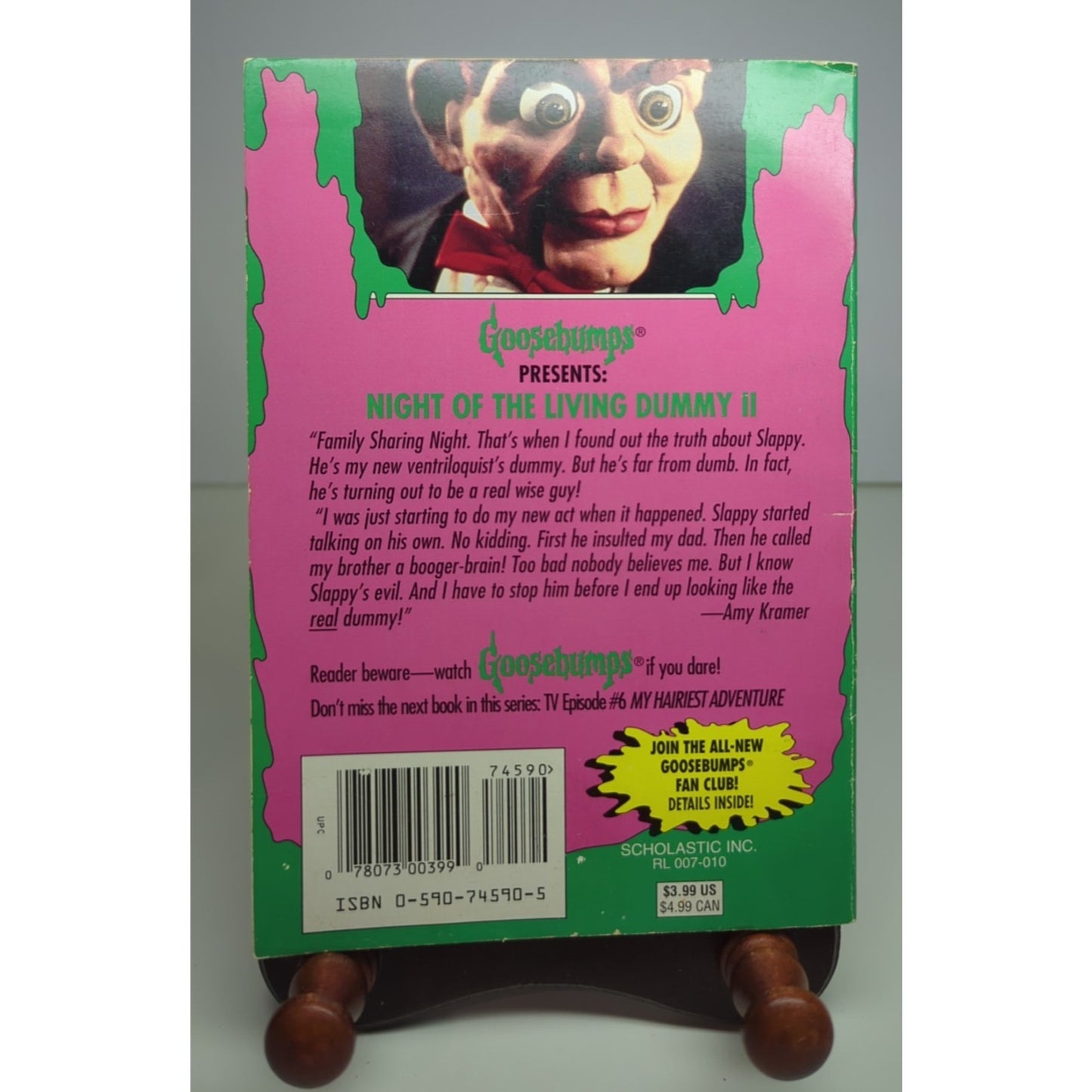 VINTAGE R.L. Stine Goosebumps Presents TV Ep 5 Night of The Living Dummy II