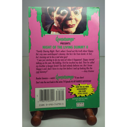 VINTAGE R.L. Stine Goosebumps Presents TV Ep 5 Night of The Living Dummy II