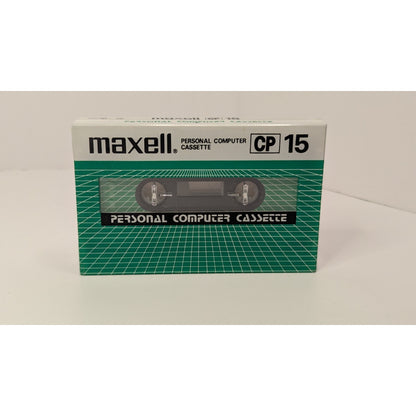Vintage Maxell CP-15 Personal Computer Cassette Sealed New 15