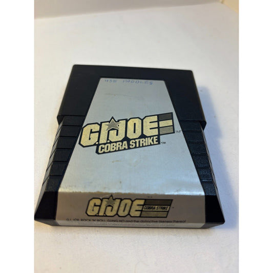 G.I. Joe: Cobra Strike Atari 2600 7800 1983 Parker Bros Cartridge Tested