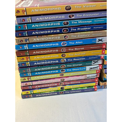 Vintage Animorphs Lot of 36 Books Nickelodeon 90s Some 1st Prints & Hard Covers