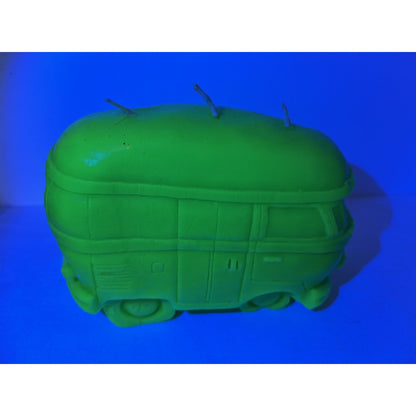 Vintage Northern Lights Candle Blacklight VeeDub 70s Van Green 3 Wick USA Made