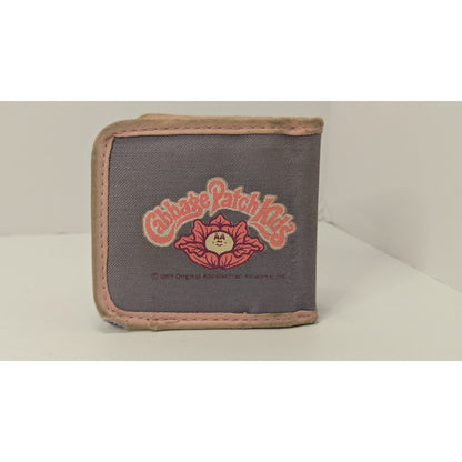 Vintage Cabbage Patch Kids Purple w/ Pink Trim Wallet 1983 Original Appalachian