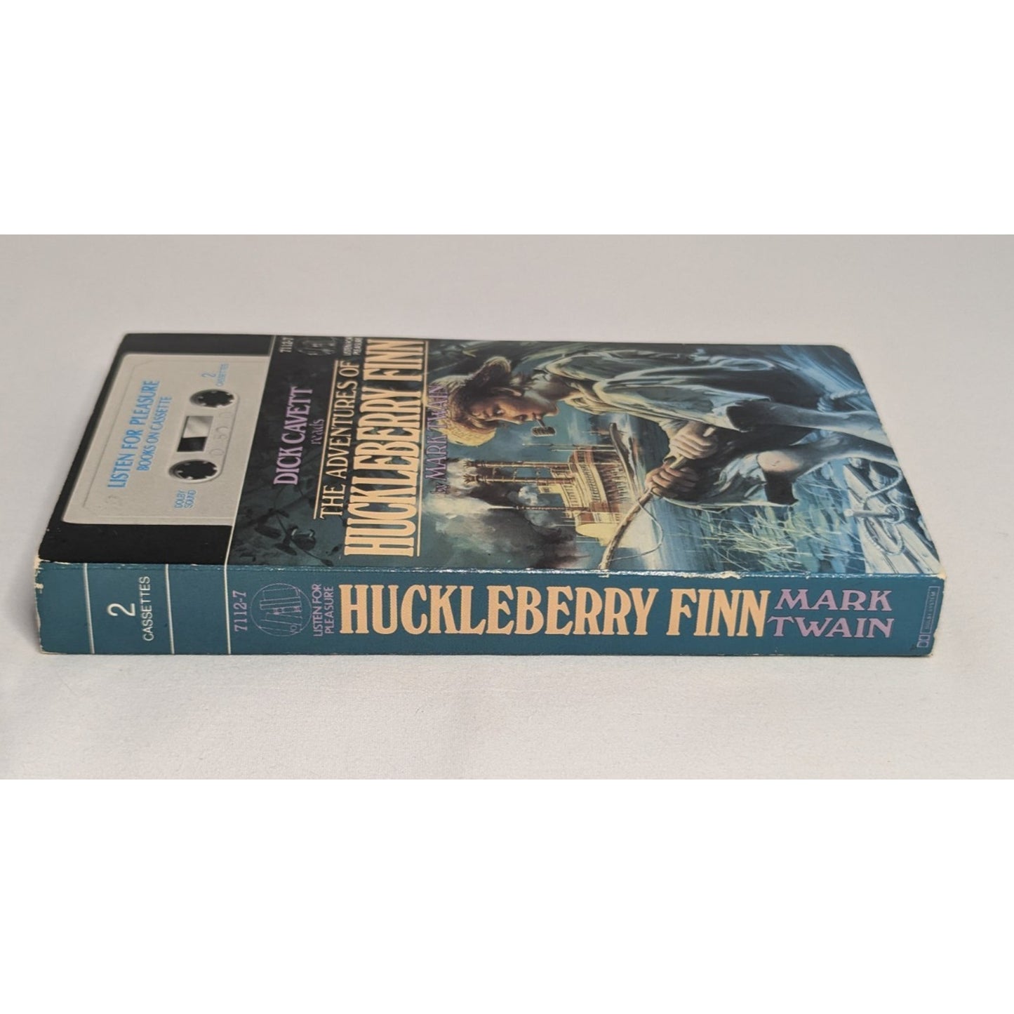 Adventures of Huckleberry Finn Mark Twain Audio Cassettes Read By Dick Cavett
