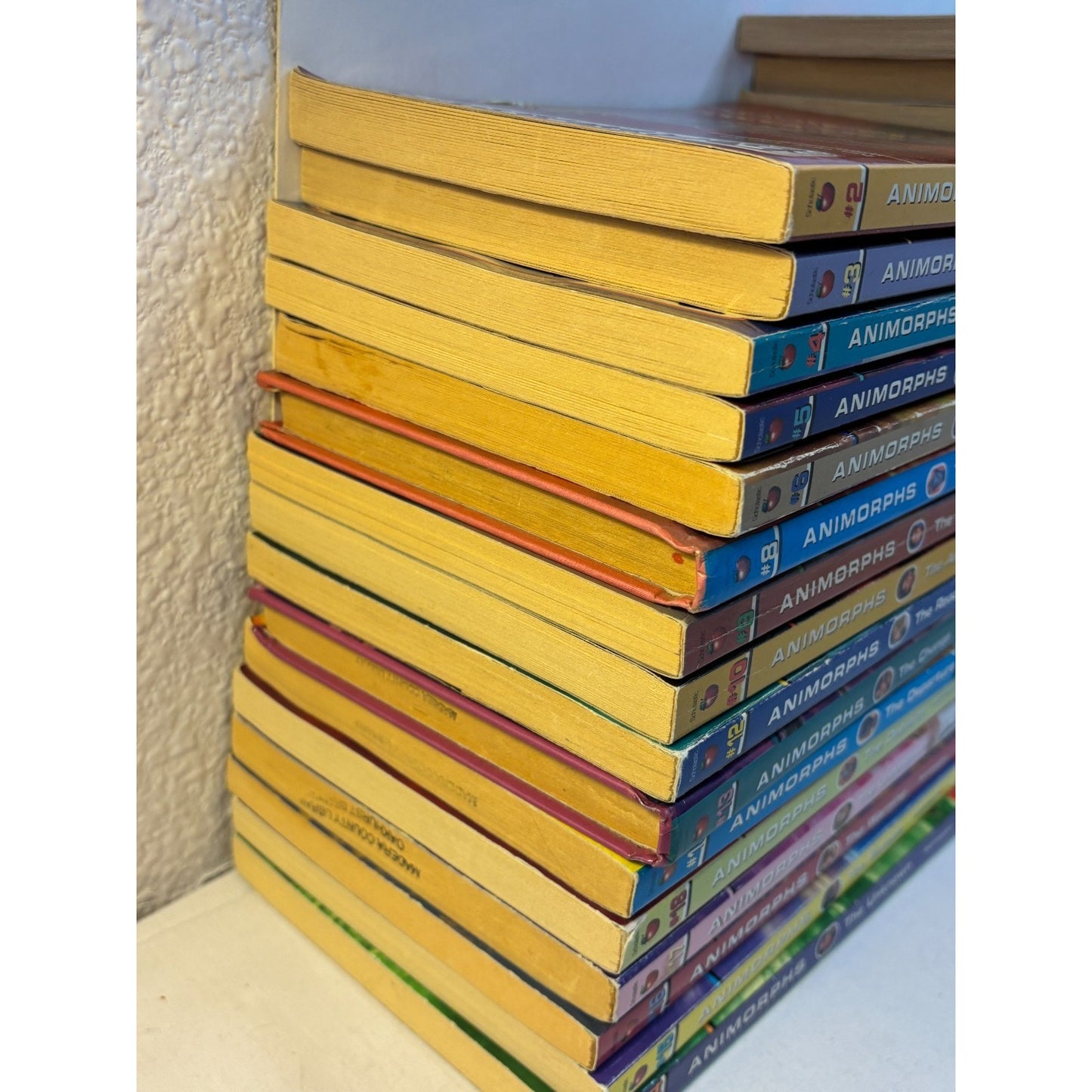 Vintage Animorphs Lot of 36 Books Nickelodeon 90s Some 1st Prints & Hard Covers