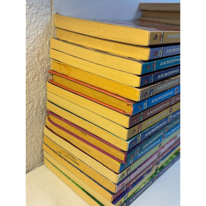 Vintage Animorphs Lot of 36 Books Nickelodeon 90s Some 1st Prints & Hard Covers