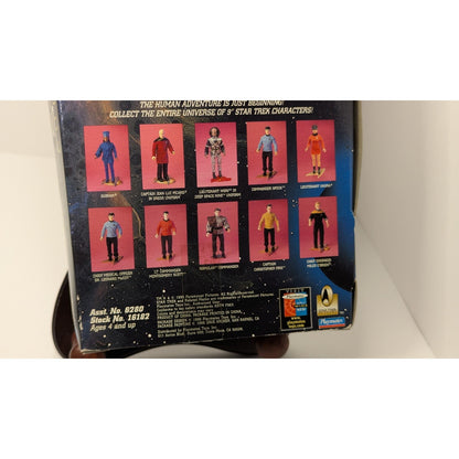 Star Trek MILES O'BRIEN 9" Action Figure 1996 DS9 Playmates FEDERATION Edition
