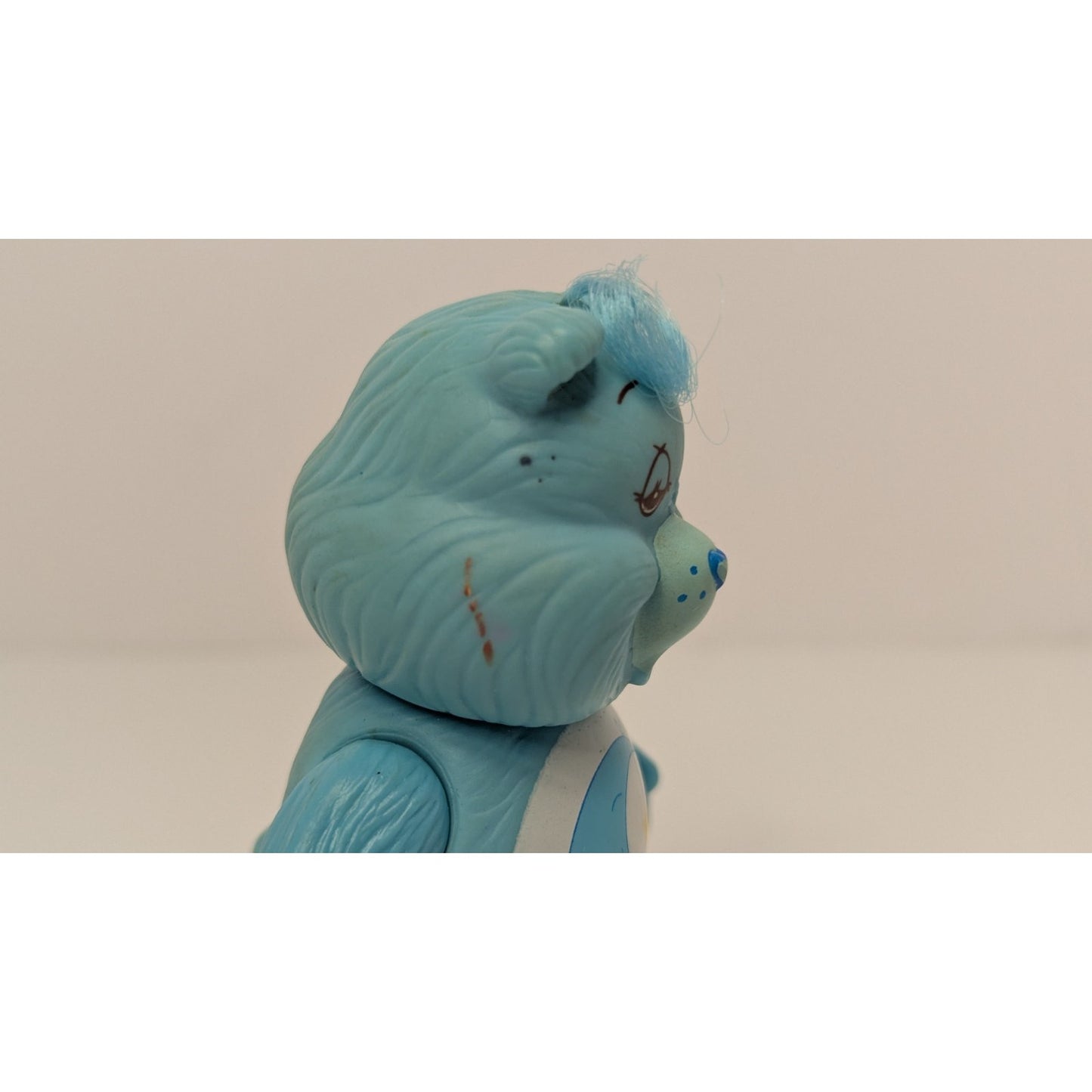Vintage 1983 Care Bears Bedtime Bear 3.5" Poseable PVC Figure D See Photos