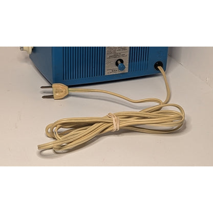 Rare Vintage CRAIG 1602 AM Clock Radio Teal Blue MCM Sanyo Japan Atomic