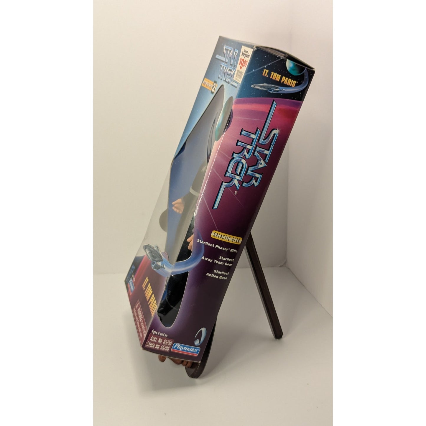 1997 Star Trek Playmates Lt. Tom Paris 9in Warp Factor Series 2 Figure in Box