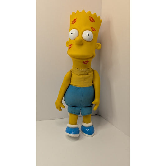 Vintage 90'S Bart Simpson Cooties Man Vinyl & Plush Figure 1990 No Shirt
