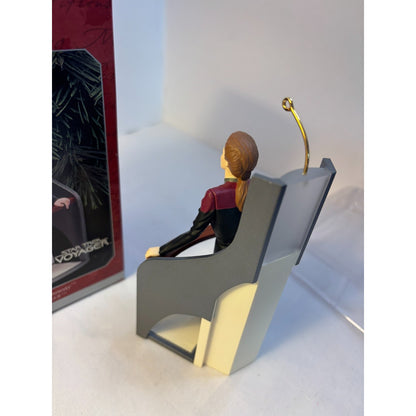 Hallmark Star Trek Voyager Captain Kathryn Janeway Keepsake Ornament 1998 New