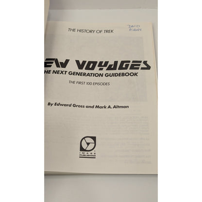 New Voyages The Next Generation Guidebook Covers First 100 Episodes First Print