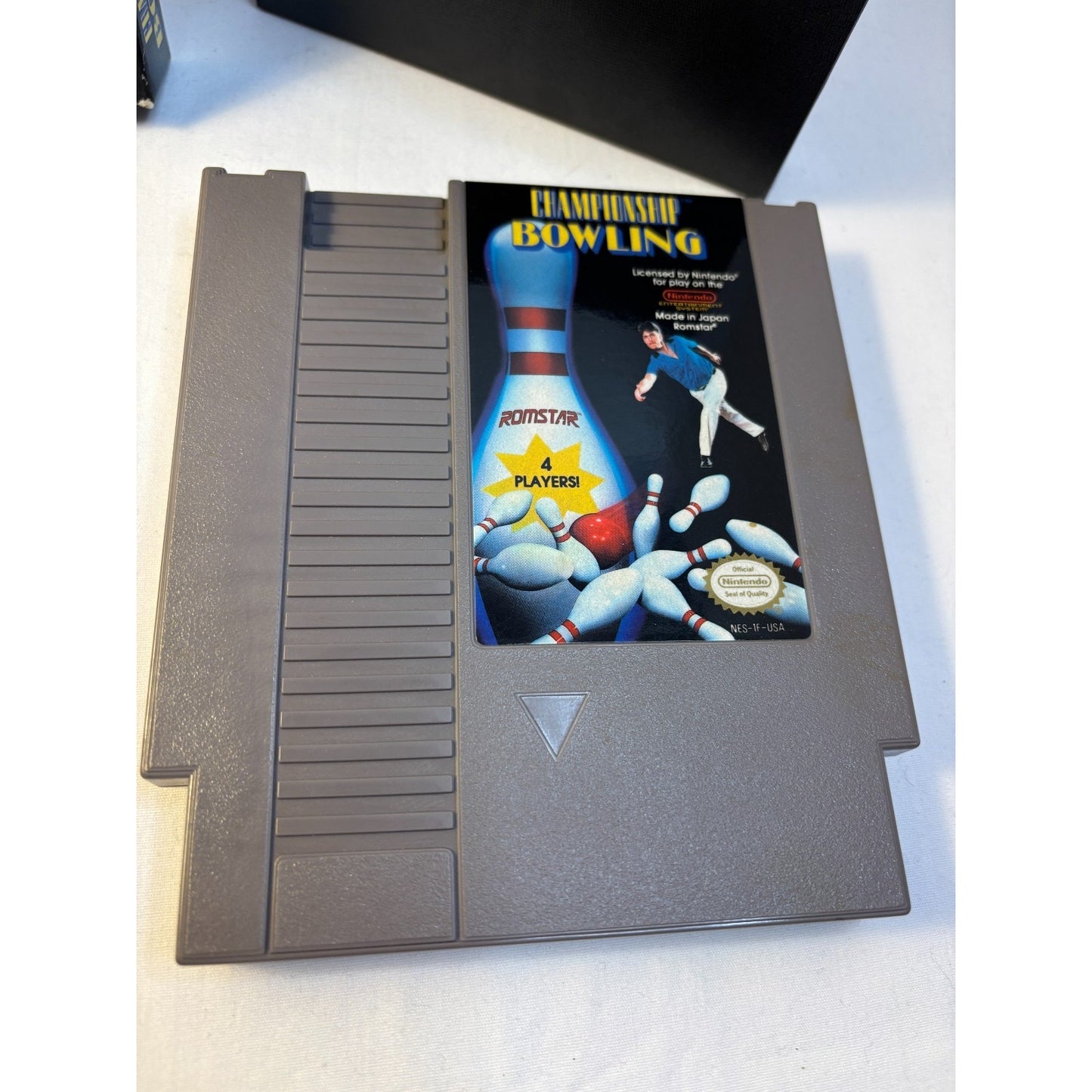 Nintendo NES Championship Bowling Video Game Complete in Box CIB Tested