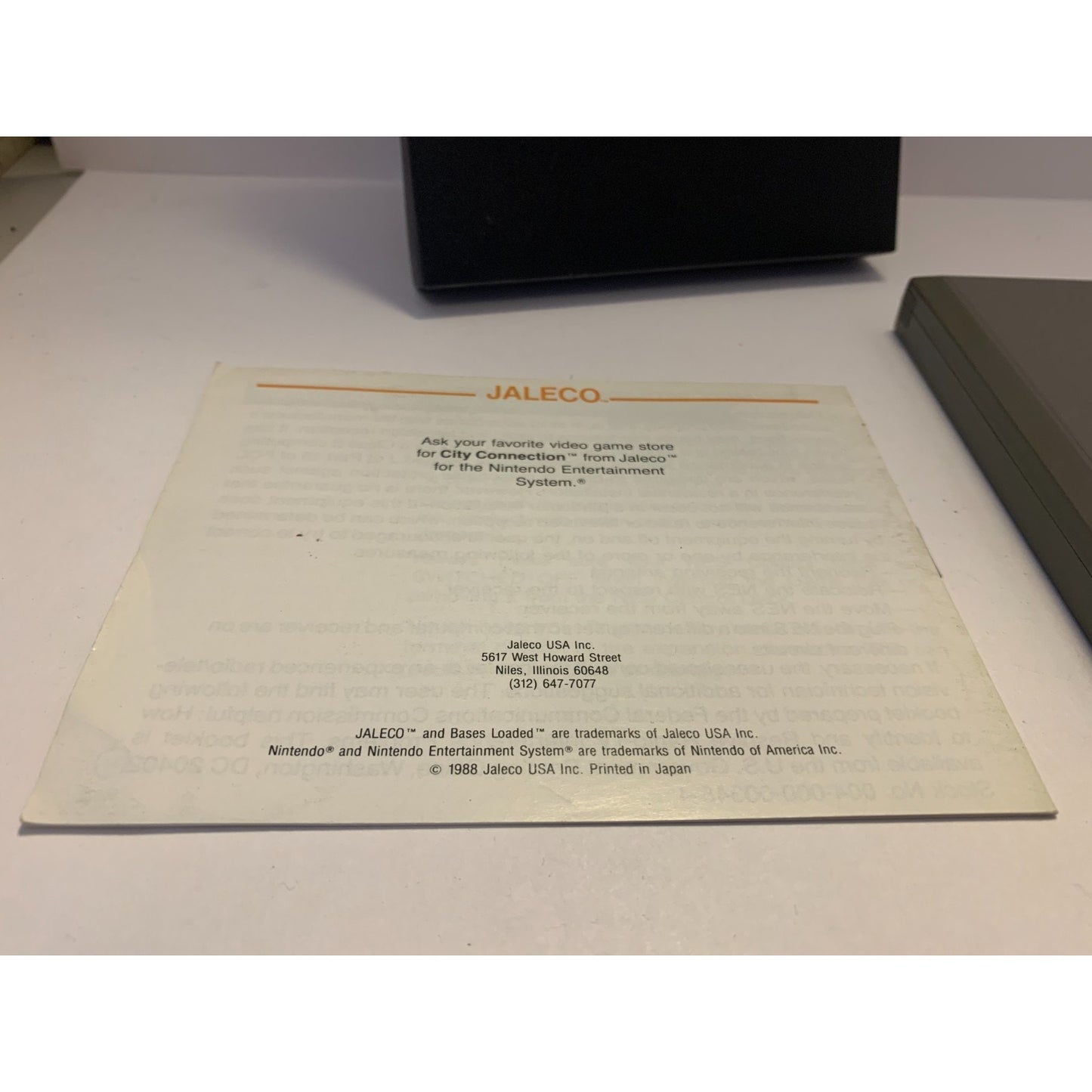 Nintendo Entertainment System (NES) Bases Loaded w/ Manual & Sleeve Tested