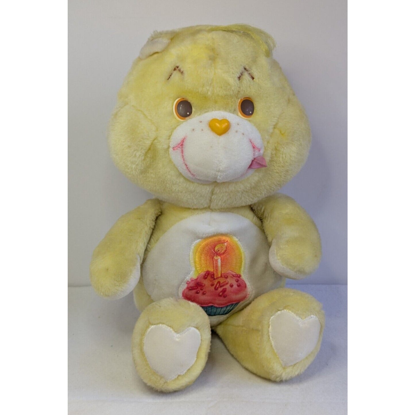 Vintage Large Care Bears BIRTHDAY BEAR 17" Plush Stuffed Animal