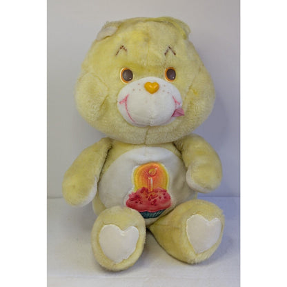 Vintage Large Care Bears BIRTHDAY BEAR 17" Plush Stuffed Animal