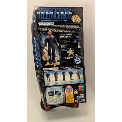 Vintage Playmates Star Trek First Contact William Riker 9" Figure