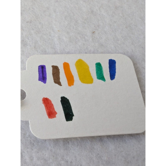 Vintage 1994 McDonald's McMarker Set of 8 Scented Watercolor Markers SANFORD