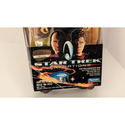 1994 Playmates Star Trek Generations Movie Edition 9" Captain Kirk Figure