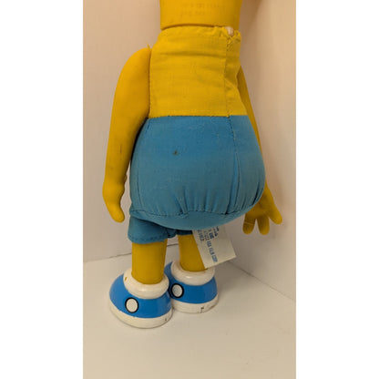 Vintage 90'S Bart Simpson Cooties Man Vinyl & Plush Figure 1990 No Shirt