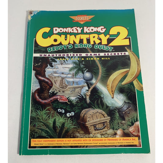 Donkey Kong Country 2 Diddy's Kong Quest Prima's Secrets Strategy Game Guide