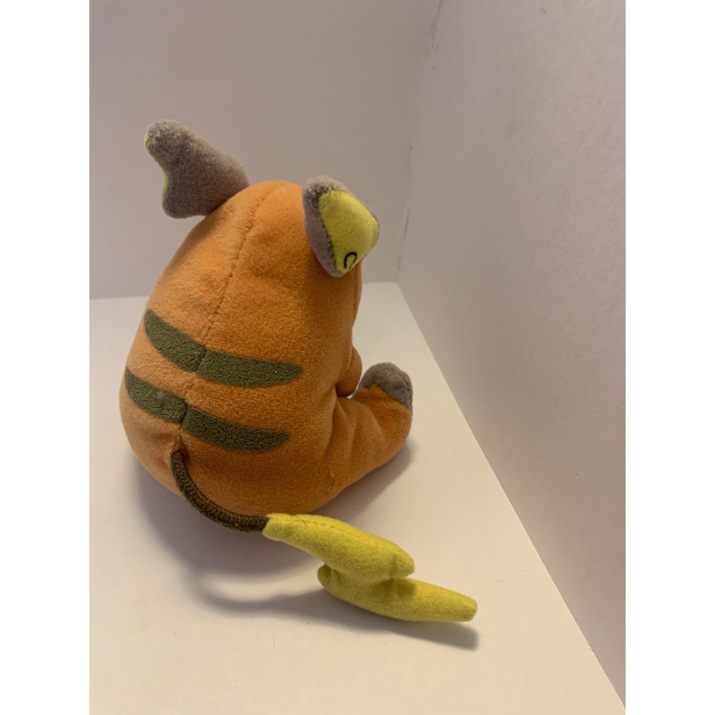 Vintage Pokemon Raichu Beanie Plush Toy Stuffed Hasbro 1998 Nintendo 4.5"