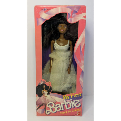 Vintage Mattel 1988 My First Barbie Doll #1281 Dancer So Easy To Dress!