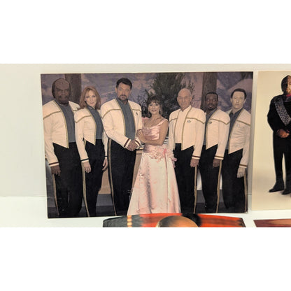 Four Vintage 4x6 Star Trek Postcards From Nemesis, Insurrection and Deep Space 9