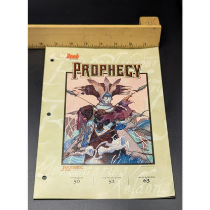 2000 Magic the Gathering Prophecy Top Deck Presents Card Encyclopedia Magazine Insert