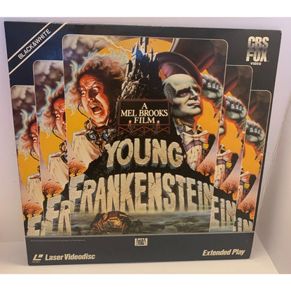 Young Frankenstein Extended Play Laserdisc 1983 Mel Brooks Black & White TESTED