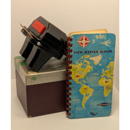 Vintage View-Master w/ Set of 33 Reels Mushrooms In Their Natural Habitats