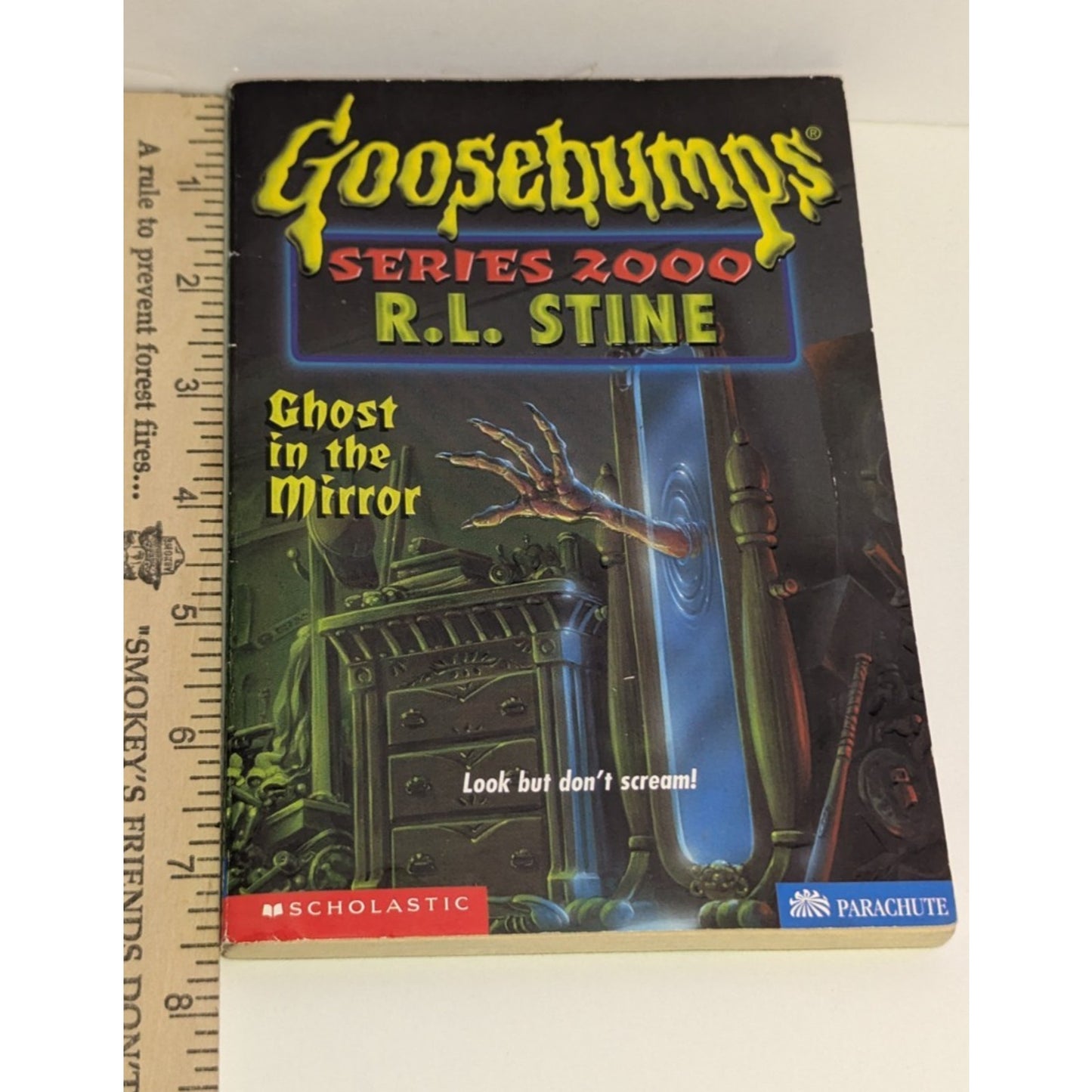 Goosebumps Series 2000 #25 Ghost in the Mirror R.L. Stine Paperback Book