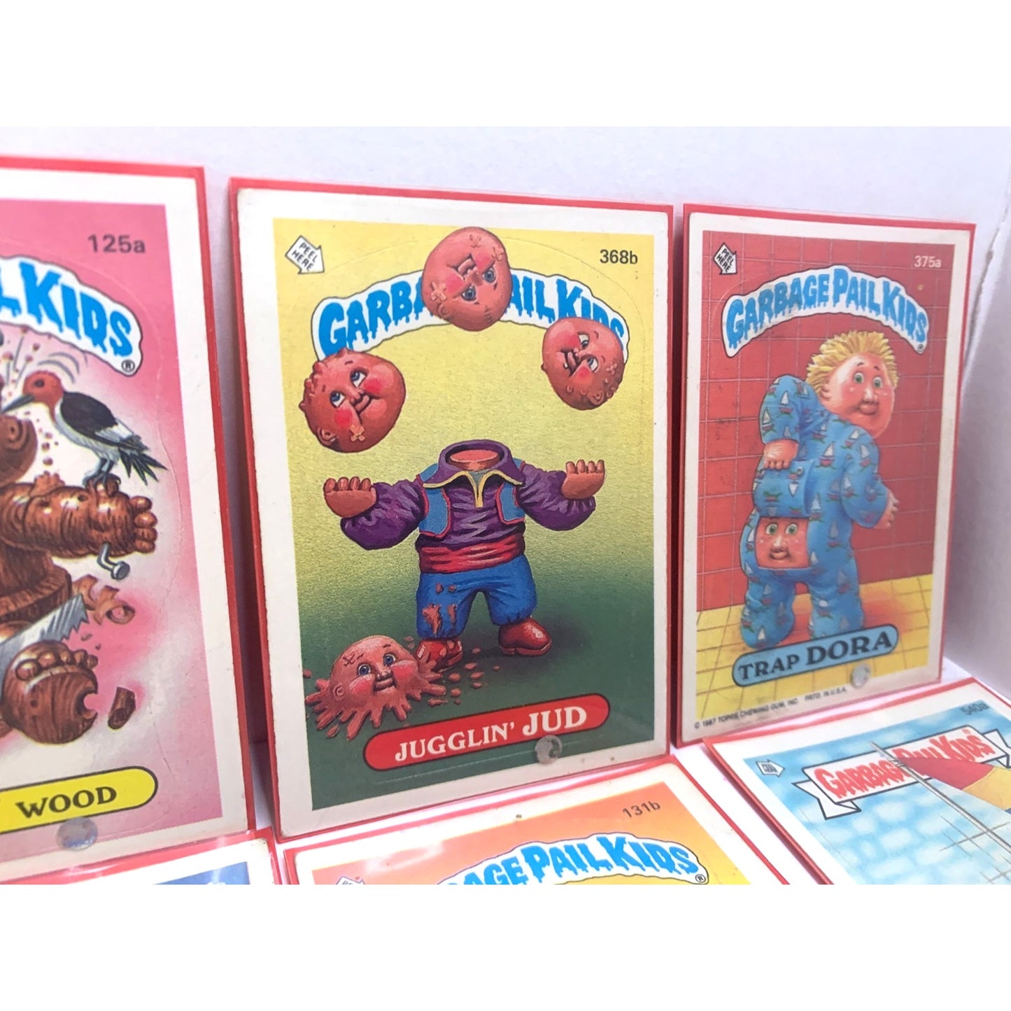 Vintage 1986/87 GARBAGE PAIL KIDS Lot ORIGINAL STICKERS CARD LOT 12 pc