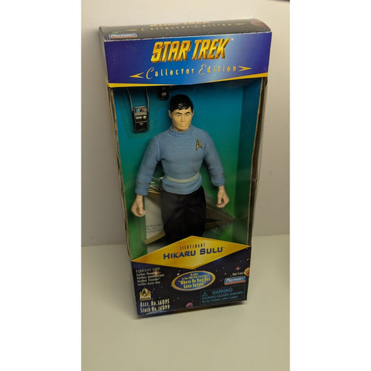 1996 Playmates STAR TREK COLLECTOR EDITION HIKARU SULU 9 Inch Action Figure MIB
