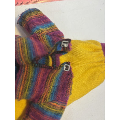 Vintage 1987 Mattel Barbie Sweater Soft Fashion #4479 Yellow & Purple Outfit