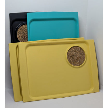 MCM Set of 4 Serving Snack Trays ACCA Ware by David Douglas Vintage Retro