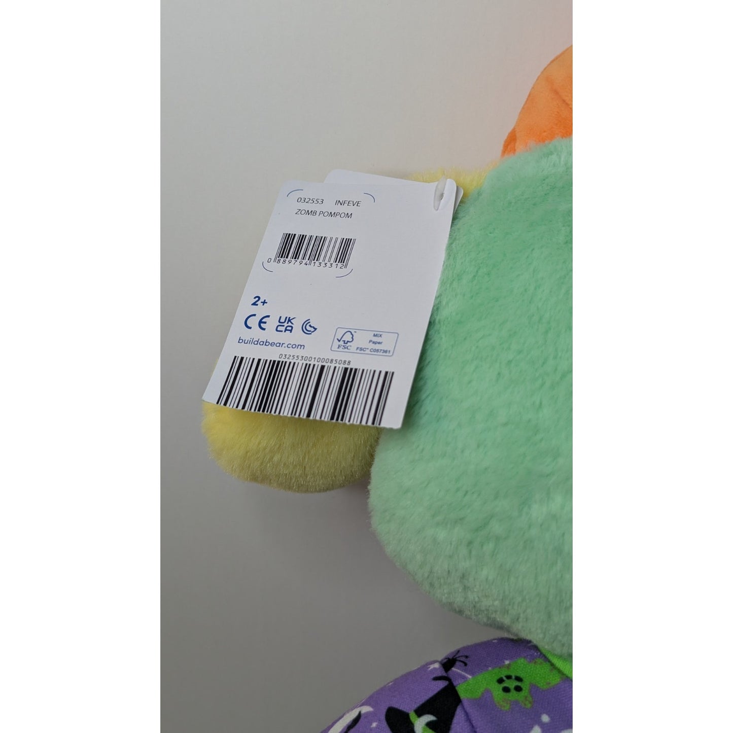 Build a Bear Workshop Halloween Zombie Pompompurin Hello Kitty & Friends Sanrio
