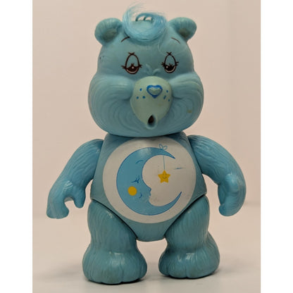 Vintage 1983 Care Bears Bedtime Bear 3.5" Poseable PVC Figure D See Photos