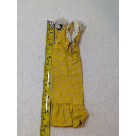 Vintage Original Barbie Clothes 1972 Quick Curl Francie Maxi Dress #4222