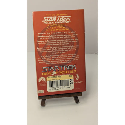 Lot of 7 Vintage Star Trek Paperbacks: New Frontiers Science Fiction Books