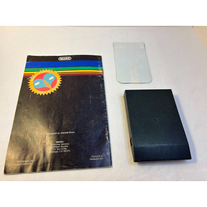 Beauty & the Beast Intellivision Video Game Cartridge 1982 One Overlay + Manual