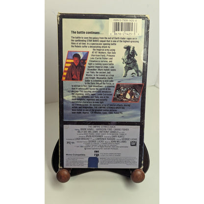 Vintage Star Wars Empire Strikes Back (VHS) CBS Fox Video 1990