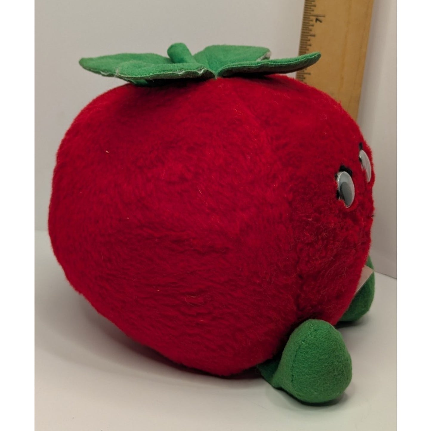 Vintage 1982 Del Monte Country Yumkin Plush REDDIE TOMATO 6" Stuffed Plush