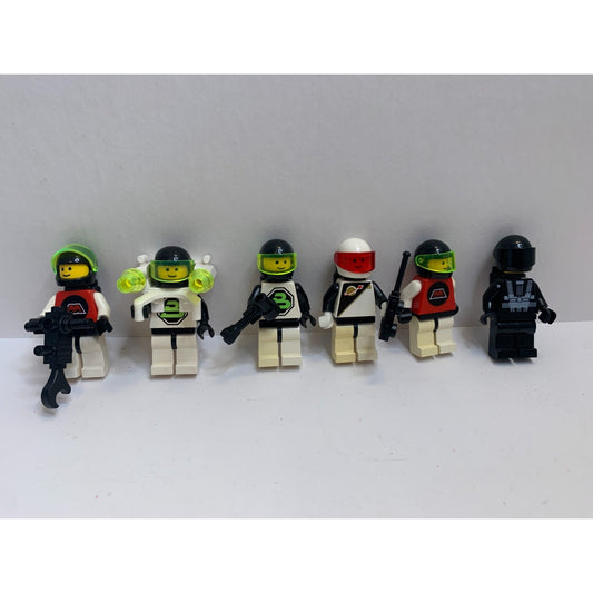 Vintage 1992 LEGO 6704 Minifigure Pack M:tron Blacktron Space Police Incomplete