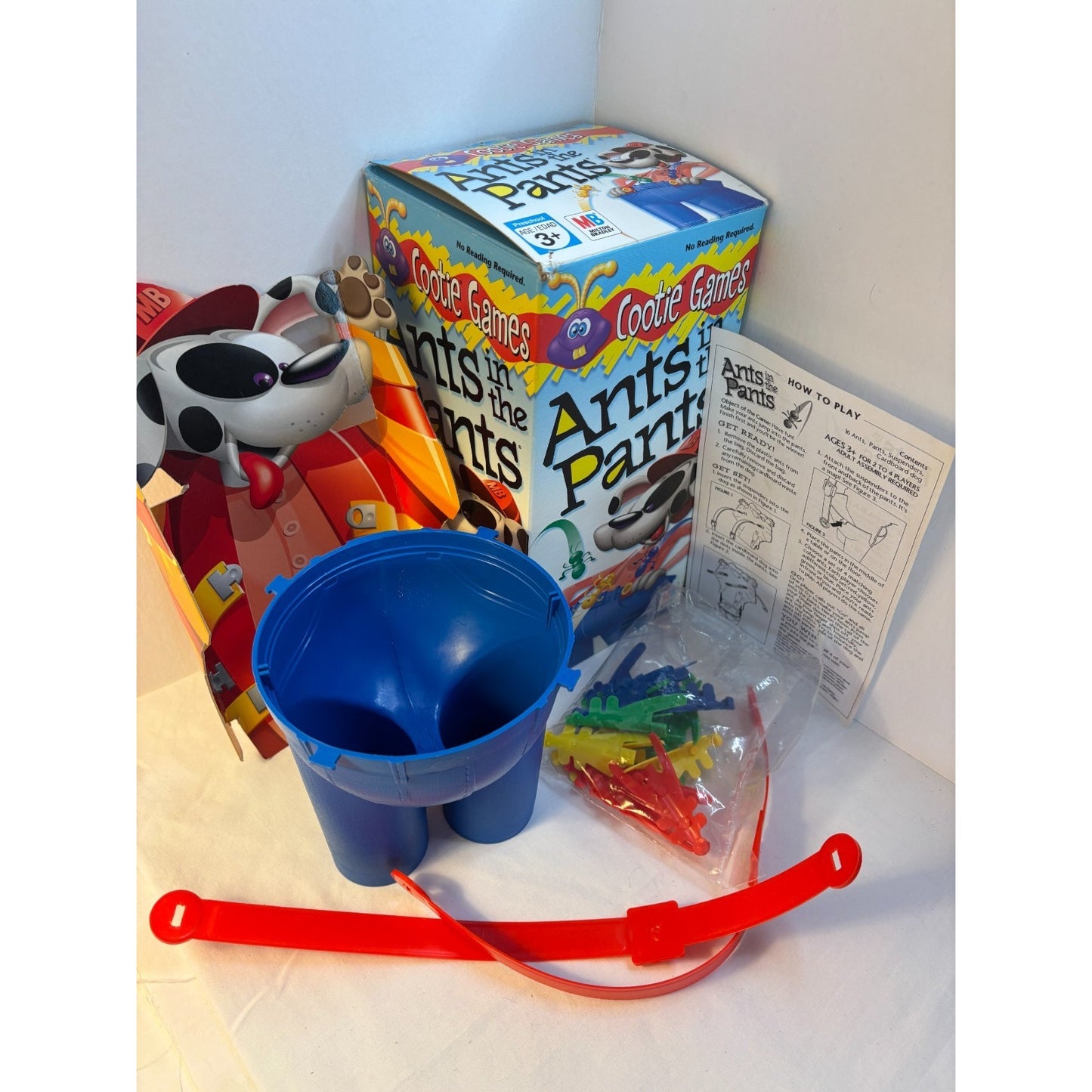 VINTAGE Ants in the Pants Game COMPLETE Milton Bradley 1999 Cootie Games