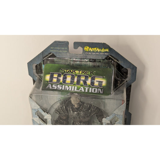 Star Trek Borg Assimilation KLINGON Figure 1 of 3 Art Asylum 2002