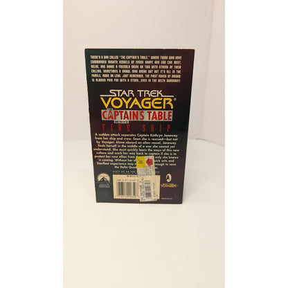 4 Vintage Star Trek The Captain's Table Paperback Books