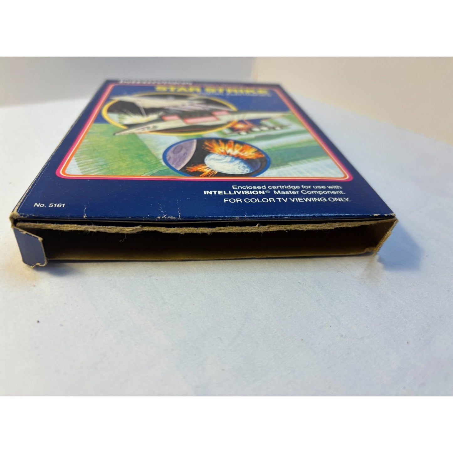 Star Strike Intellivision Video Game Mattel 1981 Complete CIB Box Tested Works